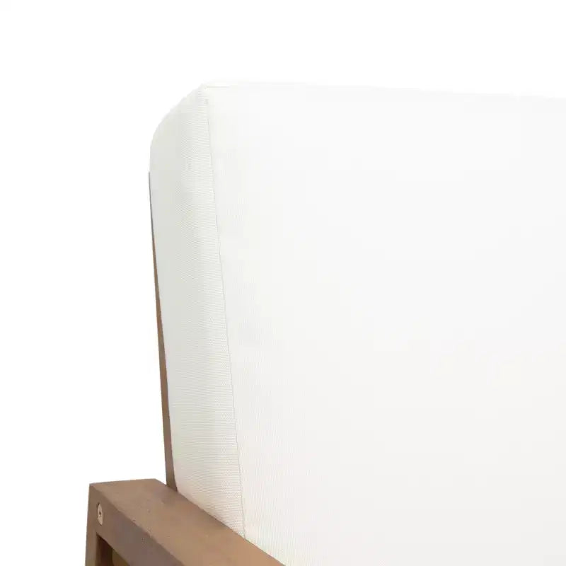 GDFStudio Sedia a sdraio da esterno Silla con cuscini e base a slitta in legno di acacia (Set di 2)