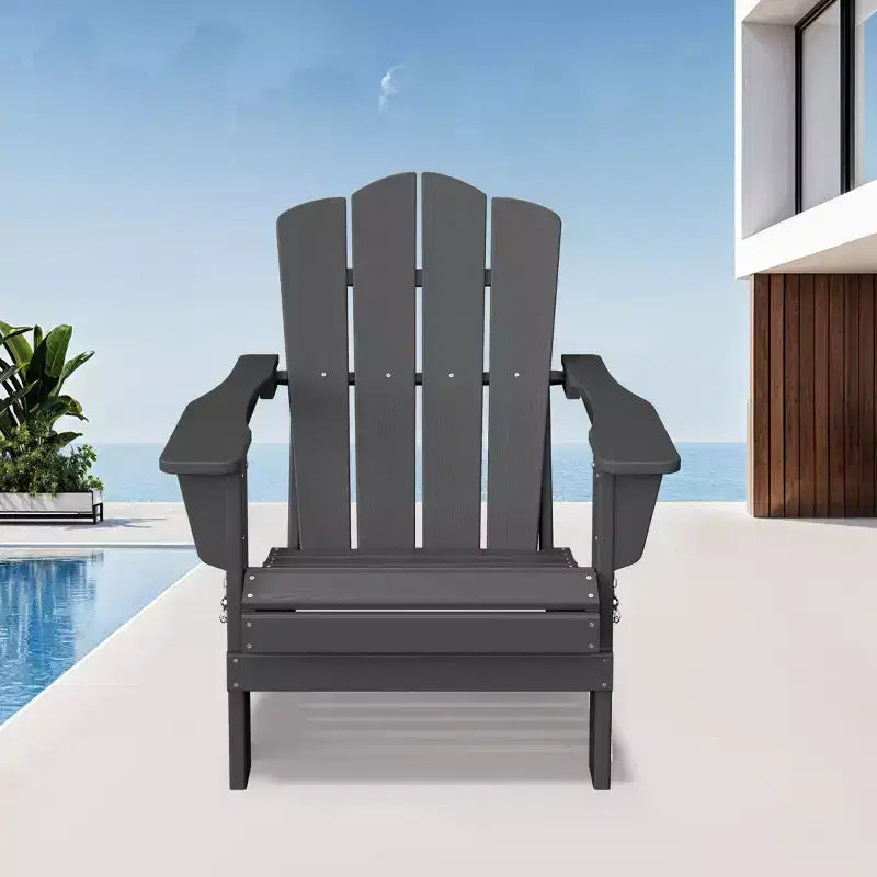 Hyleory Sedia da Giardino Pieghevole in HDPE, Sedia Adirondack per Tutte le Stagioni