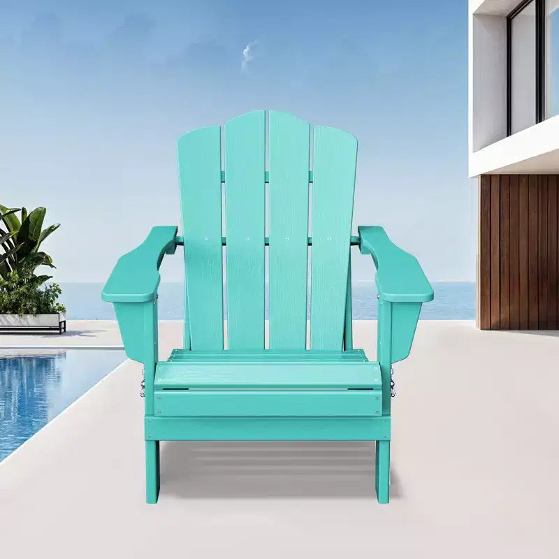 Hyleory Sedia da Giardino Pieghevole in HDPE, Sedia Adirondack per Tutte le Stagioni