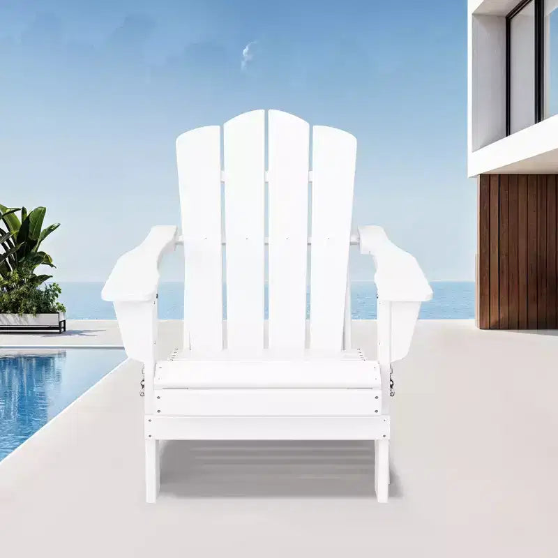 Hyleory Sedia da Giardino Pieghevole in HDPE, Sedia Adirondack per Tutte le Stagioni