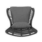 Christopher Knight Home Bechtel Outdoor Wicker Wrapped Club Chairs with Cushion (Set of 2)