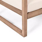 Christopher Knight Home Stefan Poltrona da esterno in legno di acacia con cuscini