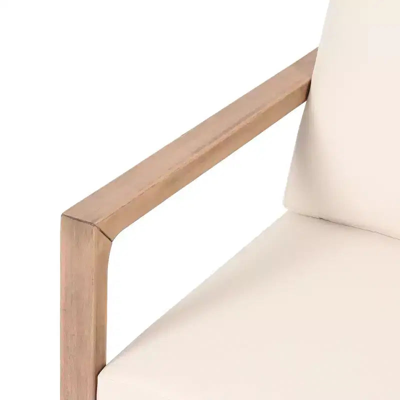 Christopher Knight Home Stefan Poltrona da esterno in legno di acacia con cuscini