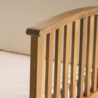 Christopher Knight Home Sedia Club da Esterno in Legno di Acacia con Cuscini (Set di 4)