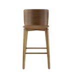 Christopher Knight Home Mario Indoor Wood Barstools with Curved Backrest (Set of 2)