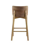 Christopher Knight Home Mario Indoor Wood Barstools with Curved Backrest (Set of 2)