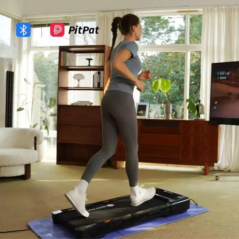 Tapis roulant da passeggio DeerRun Z10 sotto la scrivania con inclinazione del 12%, capacità di 136 kg, Walking Pad per casa e ufficio