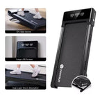 Tapis roulant da passeggio DeerRun Z10 sotto la scrivania con inclinazione del 12%, capacità di 136 kg, Walking Pad per casa e ufficio