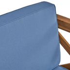 Christopher Knight Home Brava Outdoor Acacia Wood Club Chair with Water Resistant Cushion