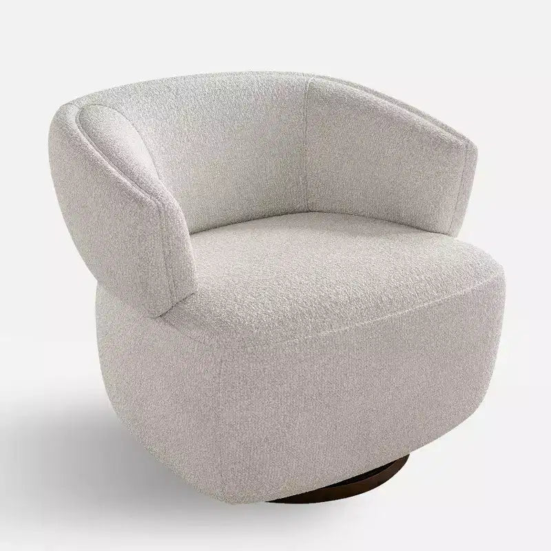 Vatros Barrel Chair Fully Assembled Swivel Accent Chair