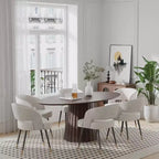 Tavolo da pranzo rotondo in legno massello in stile nordico da 67 pollici, tavolo rotondo grande moderno e semplice per casa e ristorante, design di lusso leggero