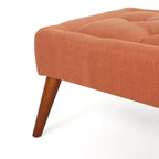 GDFStudio Chatham Mid-Century Modern 50 Tufted Upholstered Ottoman
