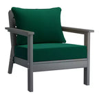 WestinTrends Avalon Outdoor 6-Piece Modular Sectional Patio Furniture Sofa Set, Gray/Green