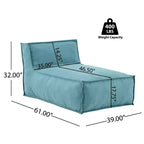 Christopher Knight Home Maegan Outdoor Modern Minimalist Versatile Bean Bag Lounge Chair