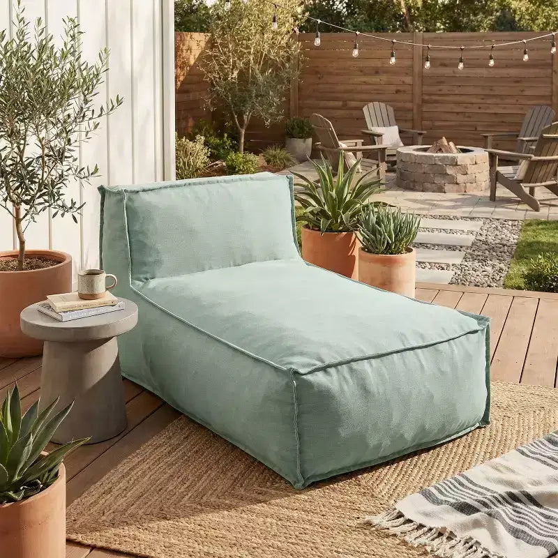 Christopher Knight Home Maegan Poltrona Sacco Versatile, Moderna e Minimalista da Esterni