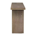 Ash Veneer Console Table, Modern Simple Style, Featuring Clever Tabletop Design, Suitable for Entryway, Hallway, Living Room, Foyer