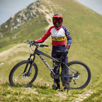 Robusto telaio in acciaio per adulti, pendolarismo, viaggi e ciclismo fuoristrada