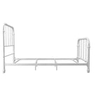 DHP Jenny Lind Metal Bed, White, Twin