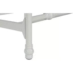 DHP Jenny Lind Metal Bed, White, Twin