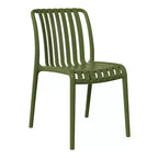 WestinTrends Playa Set Mobili da Balcone Bistro da Esterno a 3 Pezzi con Sedie Impilabili