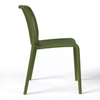 WestinTrends Playa Set Mobili da Balcone Bistro da Esterno a 3 Pezzi con Sedie Impilabili