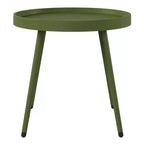 WestinTrends Playa Set Mobili da Balcone Bistro da Esterno a 3 Pezzi con Sedie Impilabili