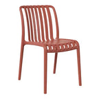 WestinTrends Playa Set Mobili da Balcone Bistro da Esterno a 3 Pezzi con Sedie Impilabili
