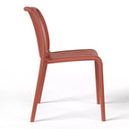 WestinTrends Playa Set Mobili da Balcone Bistro da Esterno a 3 Pezzi con Sedie Impilabili