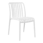 WestinTrends Playa Set Mobili da Balcone Bistro da Esterno a 3 Pezzi con Sedie Impilabili