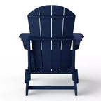 WestinTrends Nantucket Outdoor Patio HDPE Resin Adirondack Chair With Cup Holder and Phone Holder