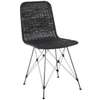 Sedia da pranzo Minerva in tessuto (set di 2) - DCH6508 - Safavieh