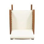 Christopher Knight Home Casa poltrona a dondolo da esterno in legno di acacia con cuscino