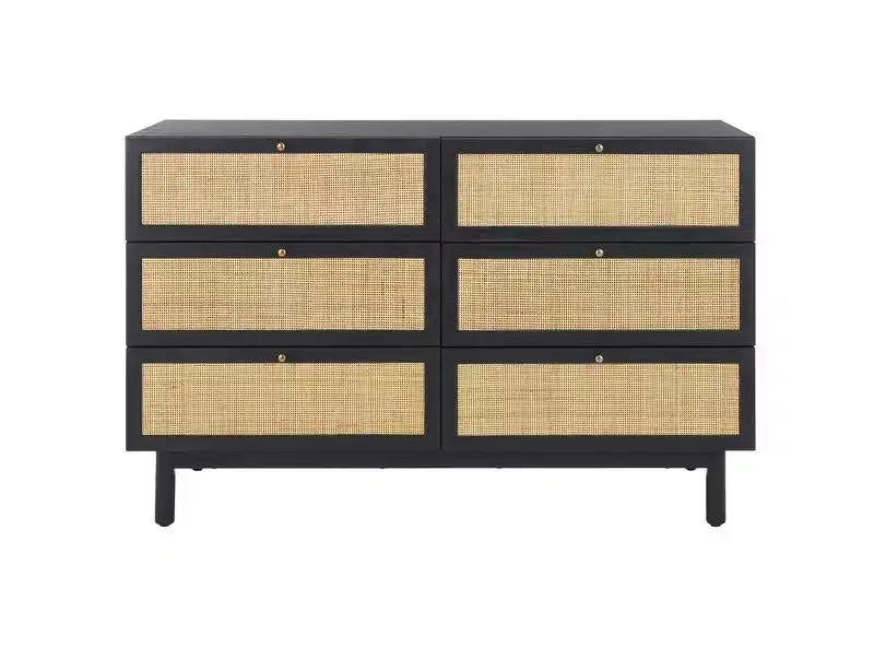 Aino 6 Drawer Dresser - DRS9600 - Safavieh