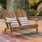 Christopher Knight Home Malibu Panchina Pieghevole da Esterno Adirondack in Legno di Acacia