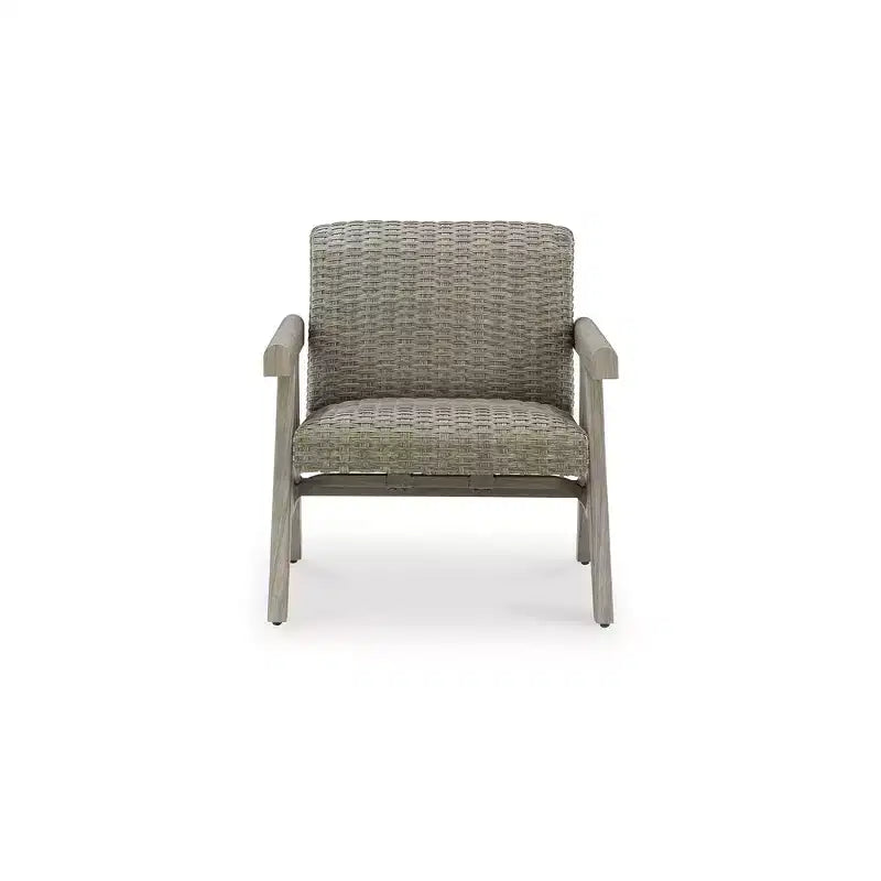 Signature Design by Ashley Haven Retreat, sedia a dondolo reclinabile con telaio antiruggine e cuscino in schiuma, beige