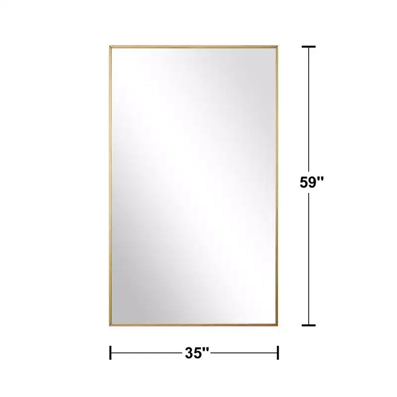 67x28 Classic Arch-Top Full-Body Mirror, White Wood Framed Weather Full-Length Vanity Mirror for Bathroom, Bedroom Entryway, Living/Dressing Room
