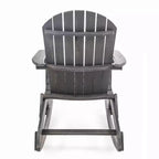 Christopher Knight Home Hermes Outdoor Acacia Wood 5 Piece Adirondack Rocking Chair and Fire Pit Set
