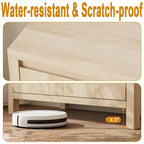 Credenza moderna con ripiano regolabile, ante in vetro, piccolo mobile console con contenitore, per soggiorno, sala da pranzo