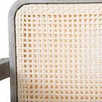 Christopher Knight Home Terry Patio Rustico Sedia Club in Legno di Acacia con Cuscini Idrorepellenti