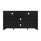 Flash Furniture Malaki Mid-Century Modern Buffet Sideboard with 2 Soft Close Doors and Adjustable Center Shelf, TV Stand for up to 65 TV's