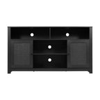 Flash Furniture Malaki Mid-Century Modern Buffet Sideboard with 2 Soft Close Doors and Adjustable Center Shelf, TV Stand for up to 65 TV's