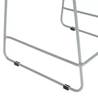 Flash Furniture 3 Pack Hercules Stackable Counter Stool with Air-Vent Back and Powder Coated Sled Base