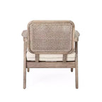 Christopher Knight Home Terry Patio Sedie a sdraio rustiche in legno di acacia con cuscini resistenti all'acqua (set da 2)
