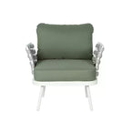 Christopher Knight Home Barbara sedie a sdraio moderne da esterno in metallo e corda (set da 2)