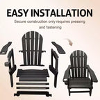 Adirondack Chairs - HDPE Weather Resistant