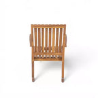 Christopher Knight Home Raeburn Outdoor Rustic Acacia Wood Slatted Design Accent Rocking Chair (Set of 2)
