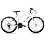 BAMCBASE 24 26 Mountain Bike, 18 velocità, telaio in acciaio ad alto tenore di carbonio, bicicletta MTB sportiva per adulti
