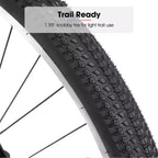 BAMCBASE 24 26 Mountain Bike, 18 velocità, telaio in acciaio ad alto tenore di carbonio, bicicletta MTB sportiva per adulti