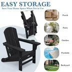 Hyleory 3-Level Adjustable Patio Accent Chair with Retractable Ottoman, Cup & Phone Holders