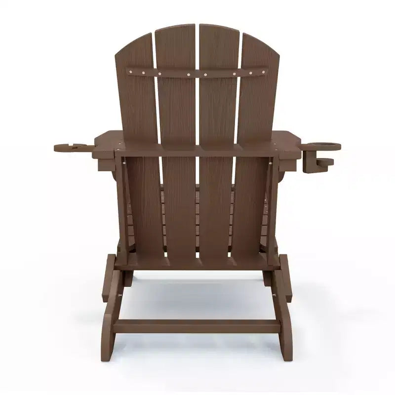 Hyleory 3-Level Adjustable Patio Accent Chair with Retractable Ottoman, Cup & Phone Holders